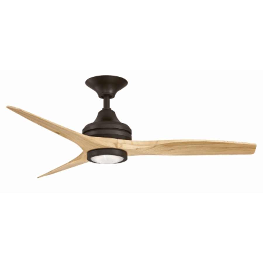 Fanimation Spitfire 60" 3 Blade Indoor / Outdoor Ceiling Fan - Remote Control and LED Light Kit Included