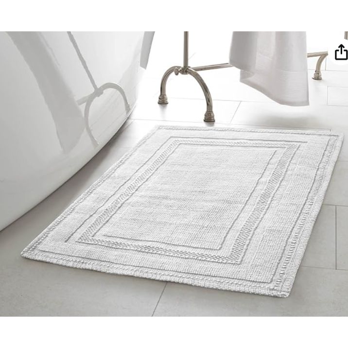 Jean Pierre - Stonewash Racetrack Bath Rug