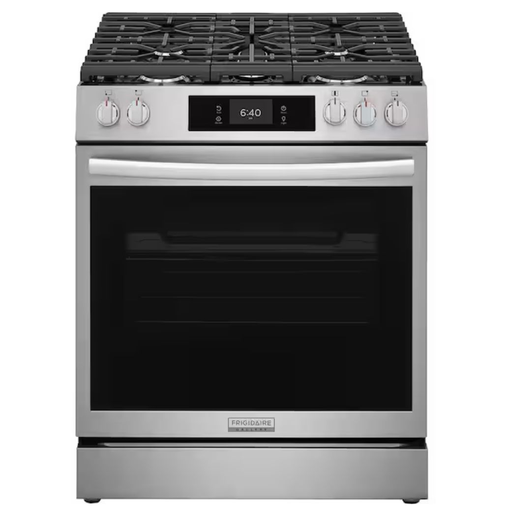 Gas Range in Smudge-Proof Stainless Steel 