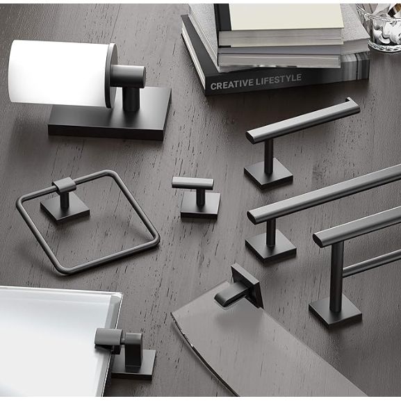 Gatco 4052mx Elevate Bathroom Towel Ring Holder