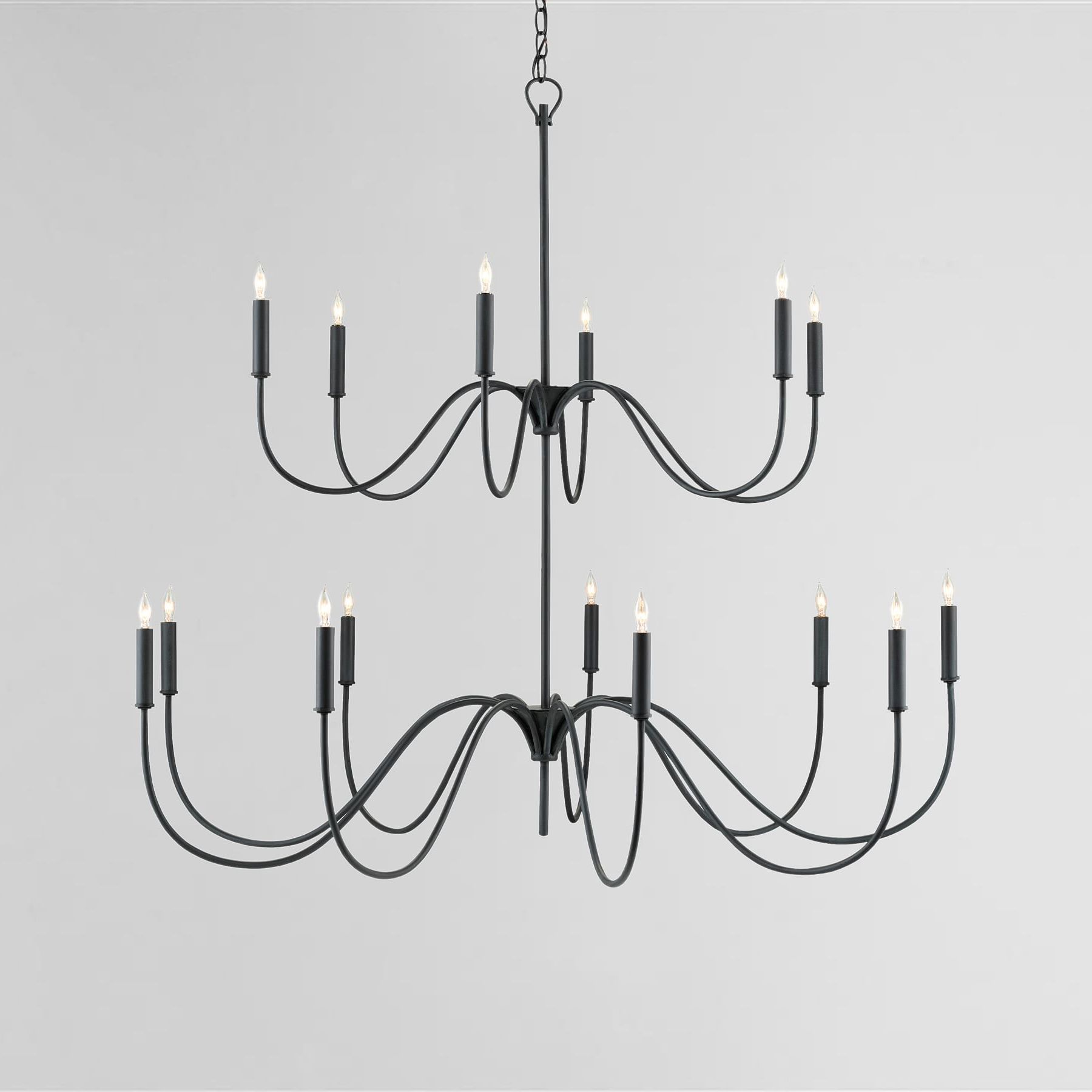 Woodhouse Tiered Chandelier 45"