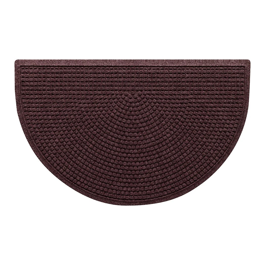 WaterHog Squares Half-Round Doormat