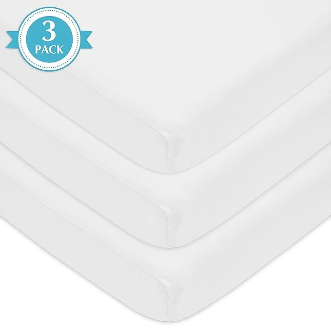 American Baby Company Fitted Sheet (3-Pack) for Crib