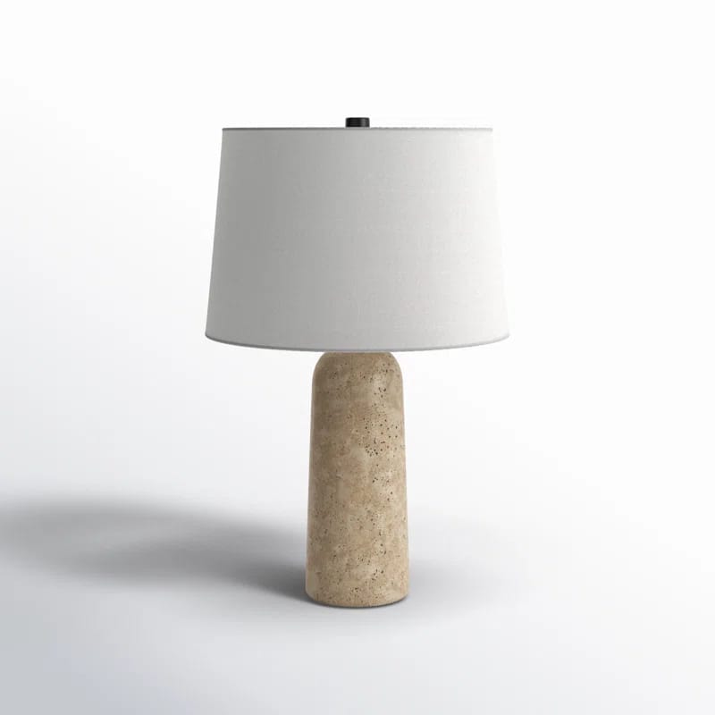 Holderness Travertine Table Lamp