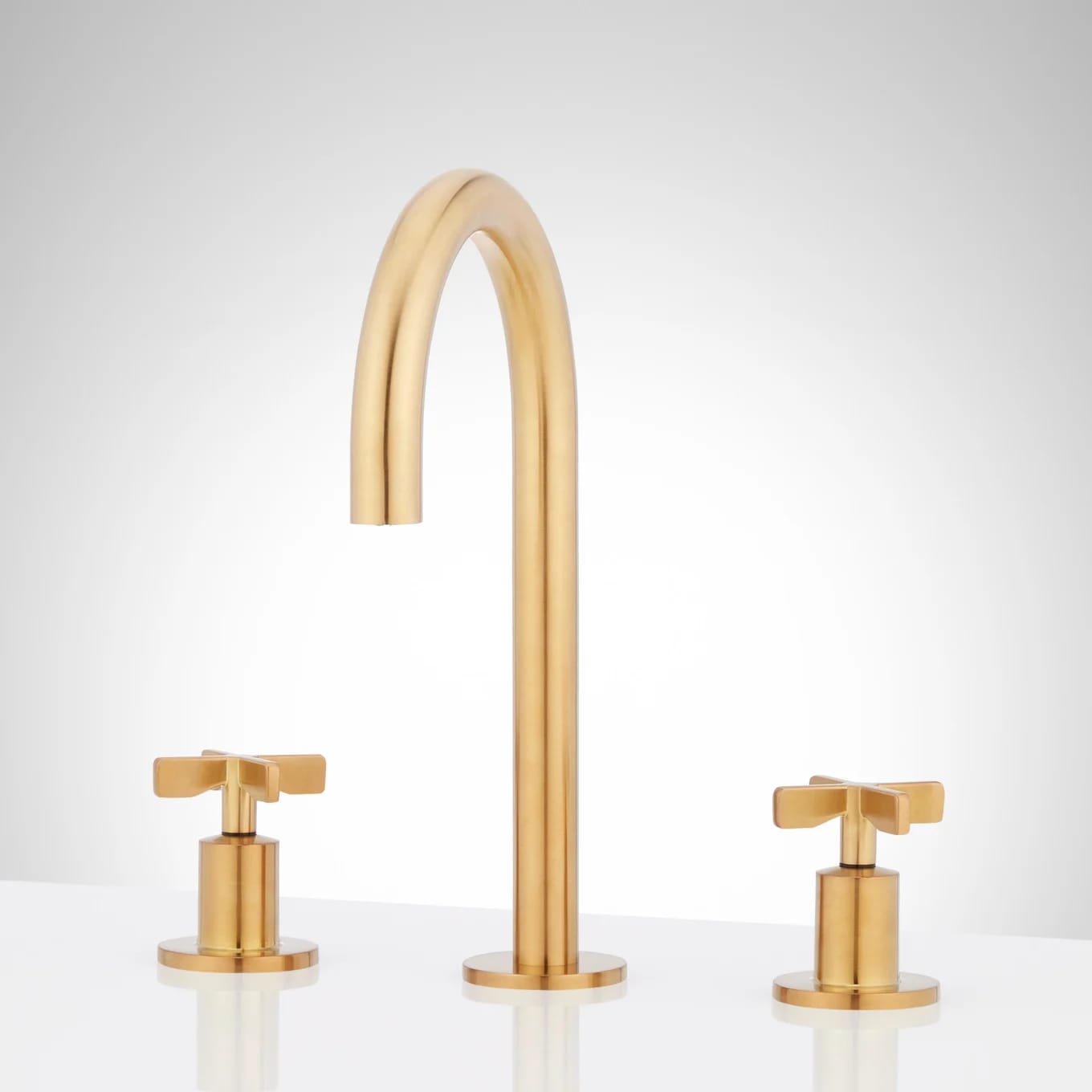 Signature Hardware Vassor 1.2 GPM Widespread Bathroom Faucet with Pop-Up Drain Assembly
