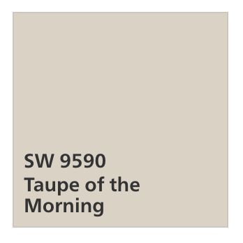 Taupe Of The Morning Sw 9590 | Neutral Paint Colors