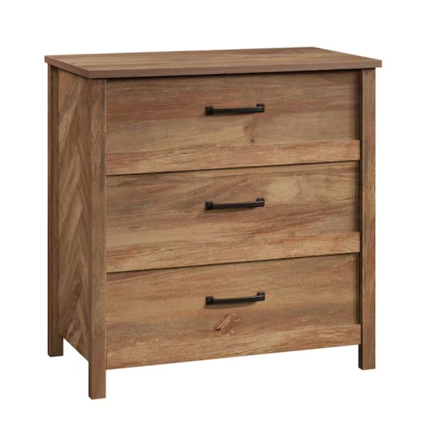 Cannery Bridge 3-Drawer Sindoori Mango Chest of Drawers