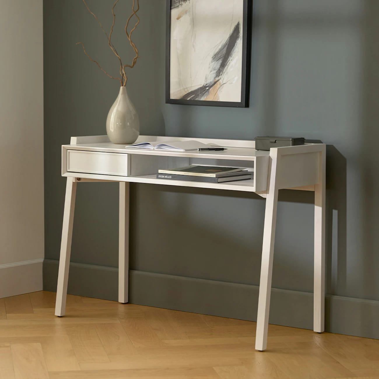 Fantol 43.25" Desk - White