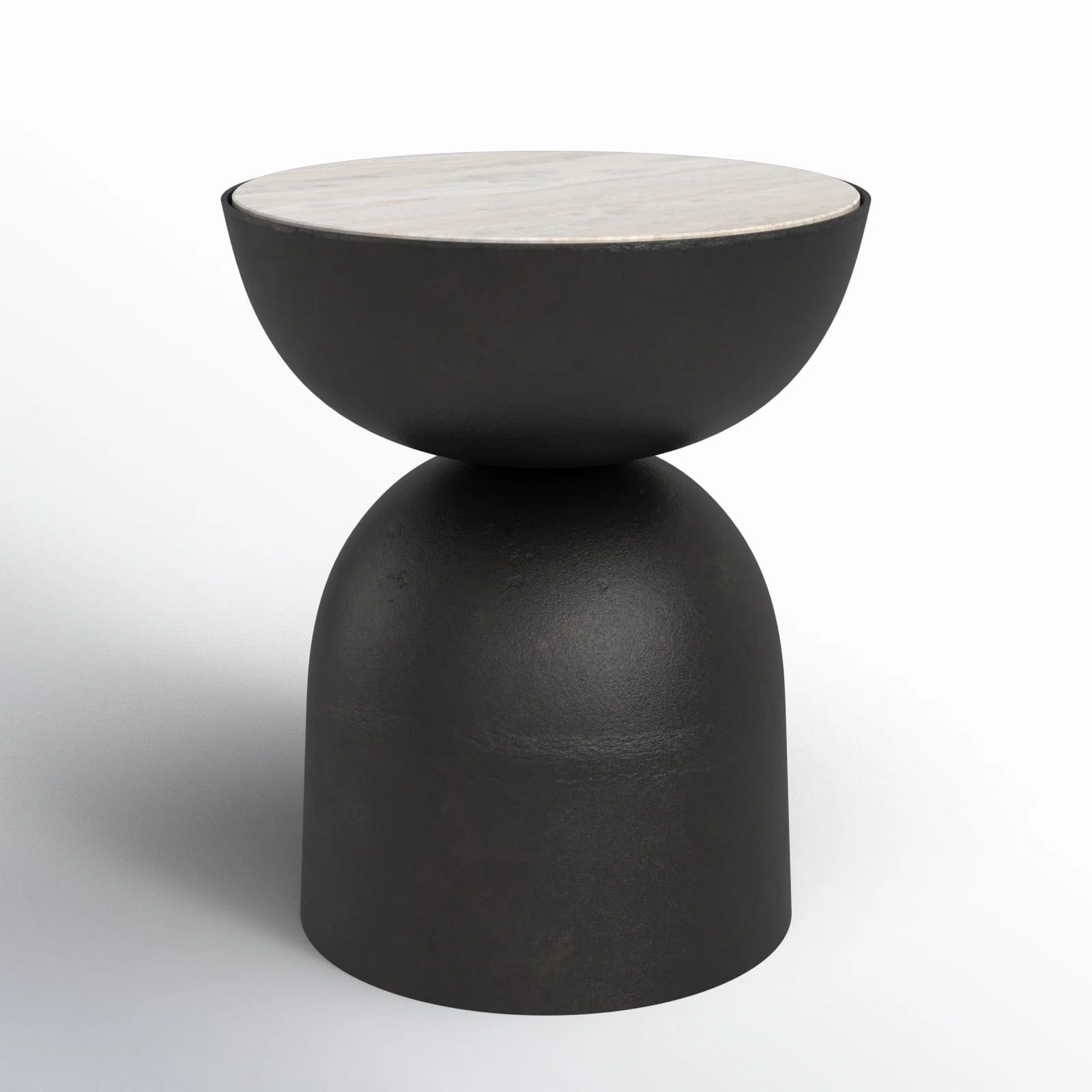 Marble Top End Table