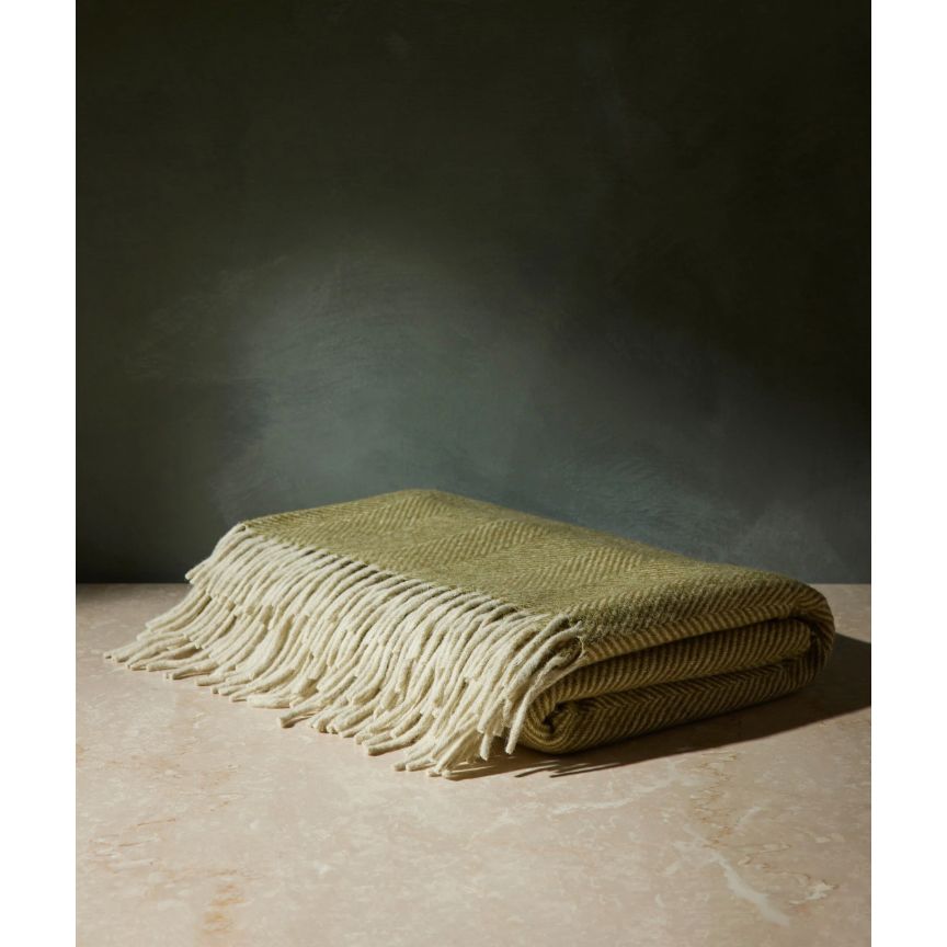 Recycled Wool Throw