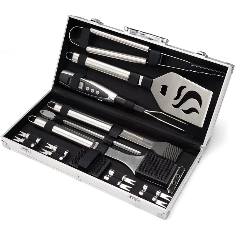Cuisinart 20 Piece Deluxe Stainless Steel Grill Tool Set