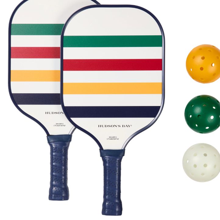 Hudson's Bay Stripes Pickleball Set