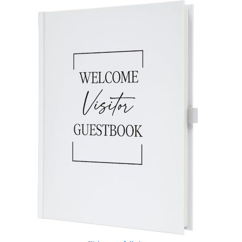Paper 'n Such Guest Book For Rental House - Vacation Home Welcome Log - Short Term Rentals