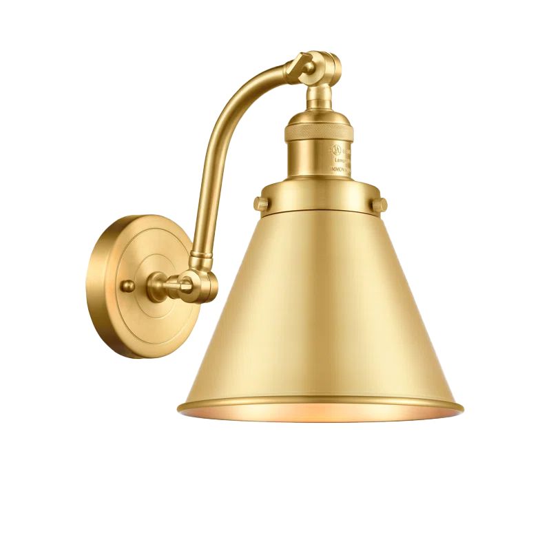 Greyleigh Donovan 1 Light Dimmable Armed Sconce