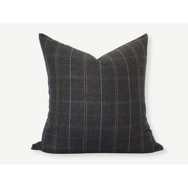 Textured Wool Blend Pillow Cover