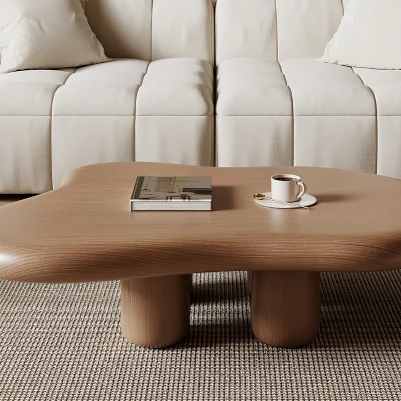 Leshaunda 48" Brown Wood Coffee Table