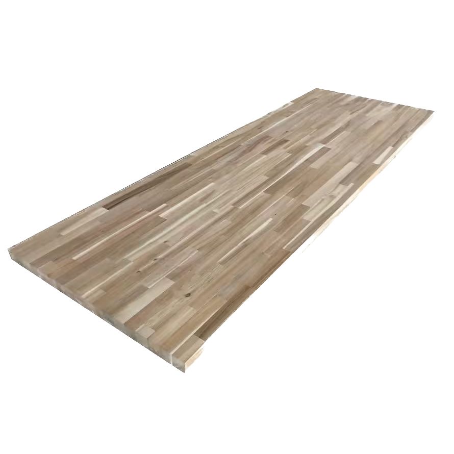 6 ft. L x 25 in. D Unfinished Acacia Butcher Block Countertop