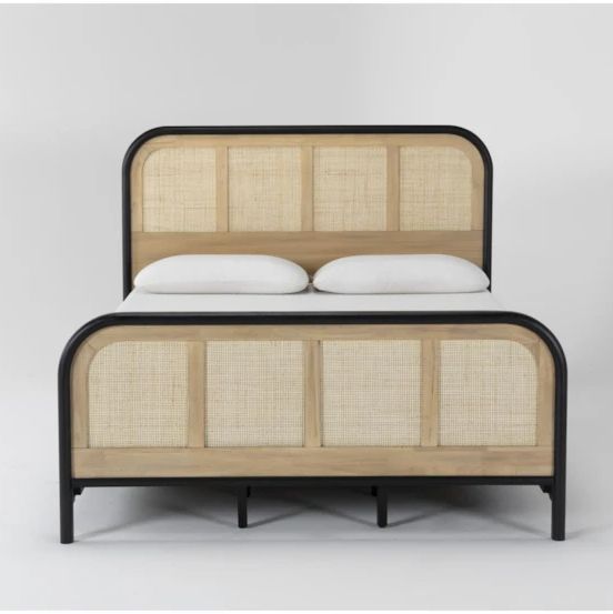 Magnolia Homes Cane Panel Bed King 
