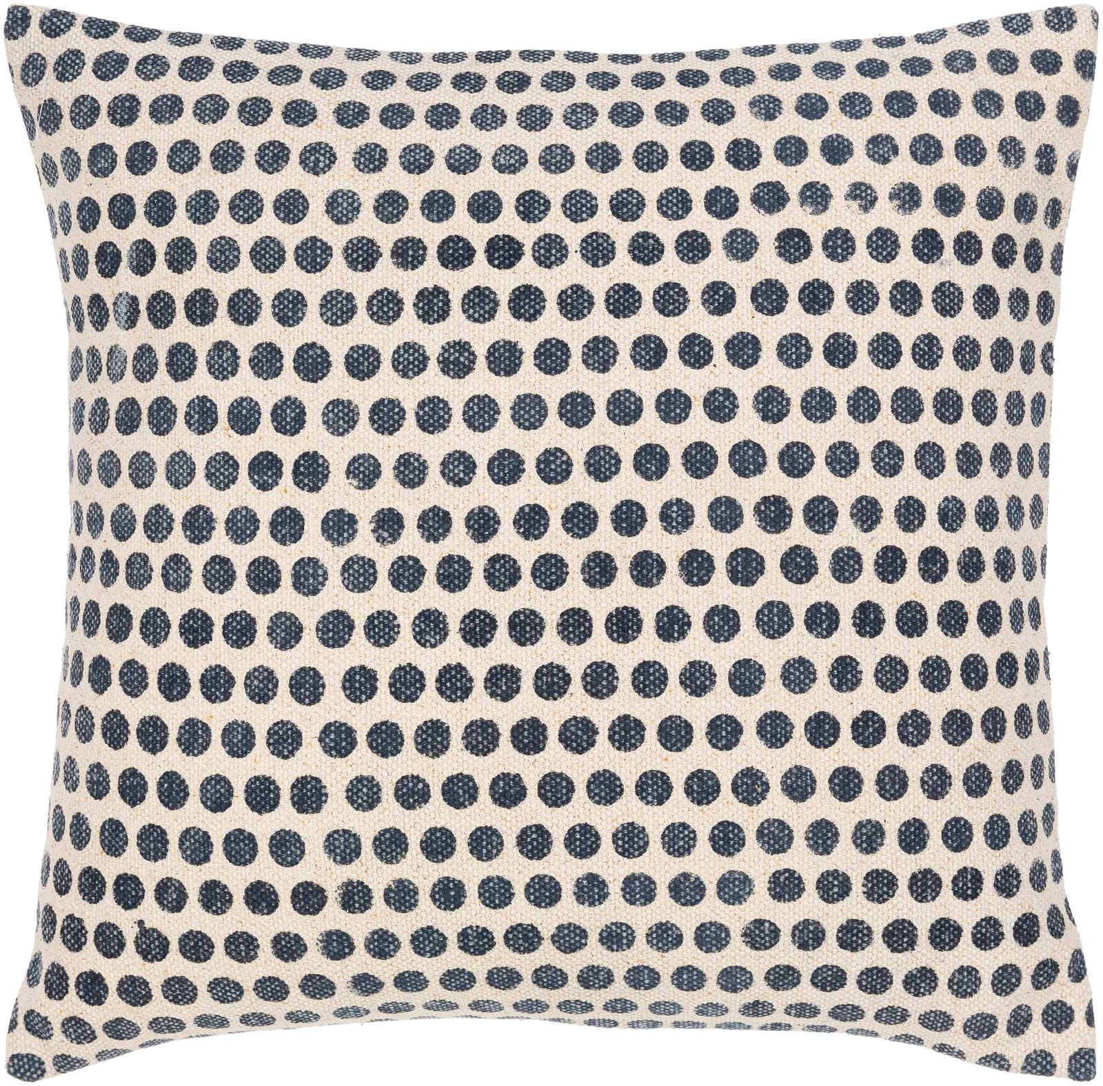 Zetta Polka Dots Cotton Pillow Cover