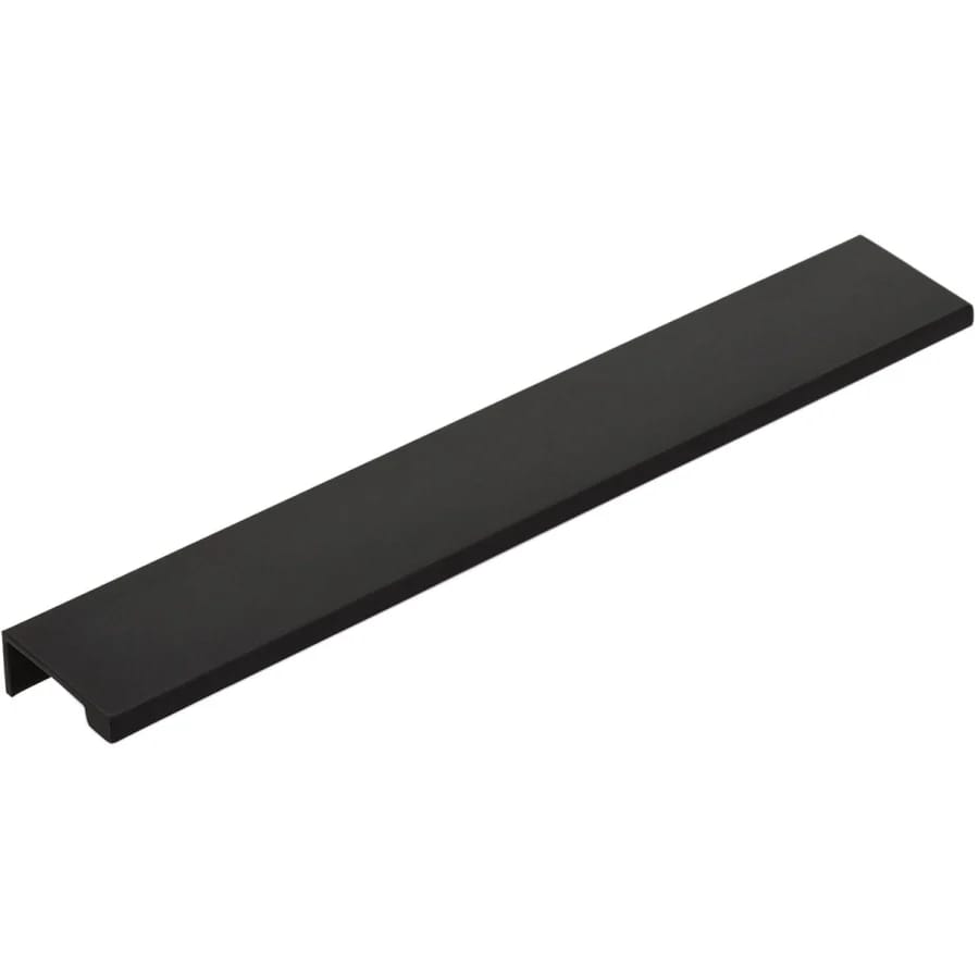 Emtek Modern Edge 10 Inch Center to Center Finger Cabinet Pull from the Contemporary Collection