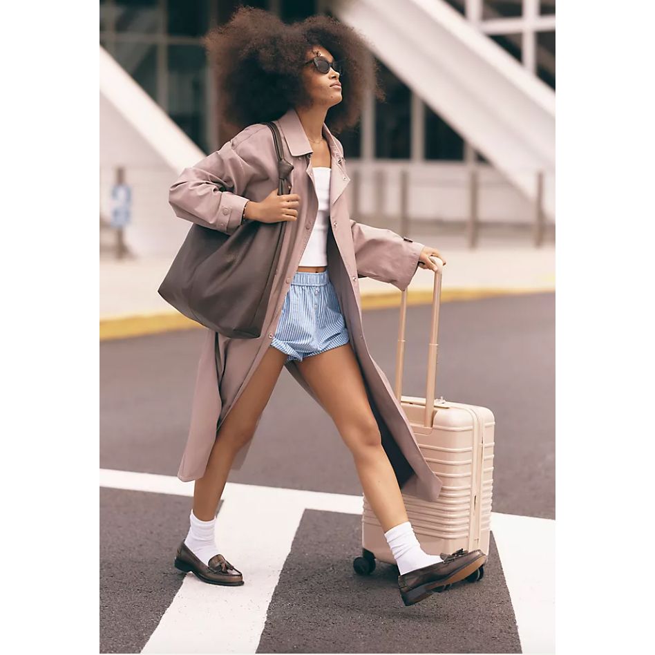 Beis Carry On Roller Suitcase