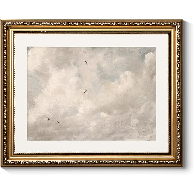Arpeotcy Vintage Gold Framed Wall Art