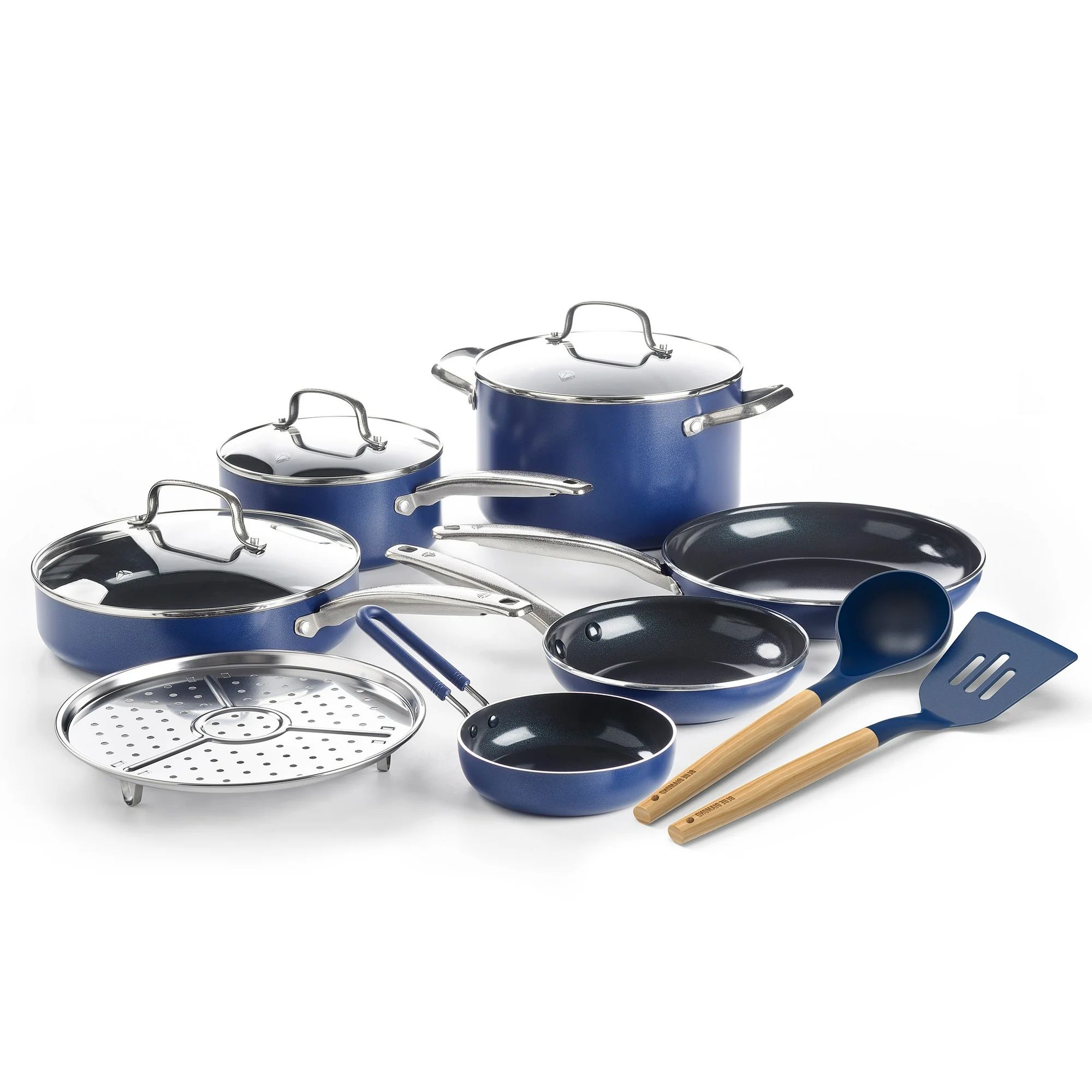 Blue Diamond Pans Set