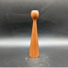Teak Candlestick Candle Holder Marked