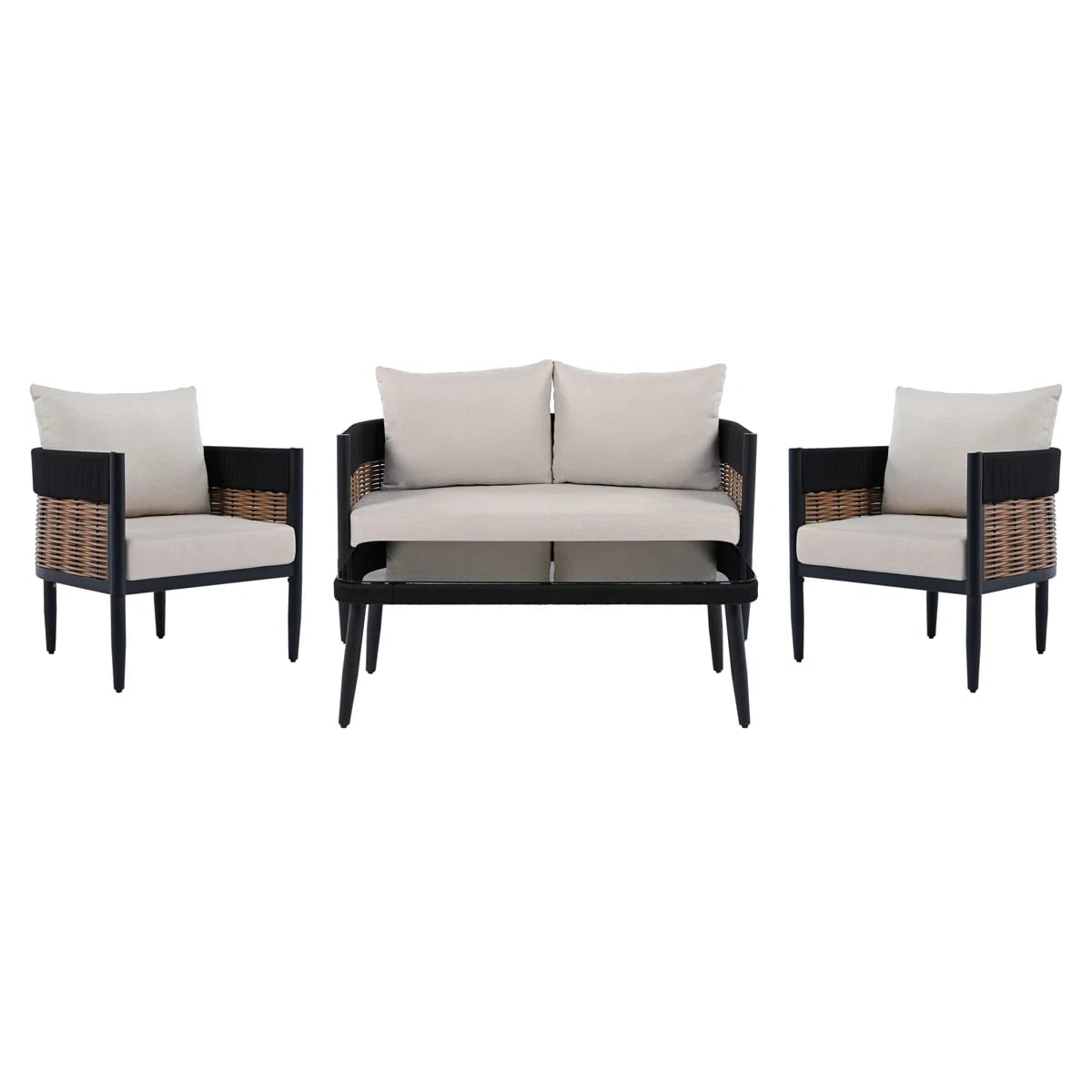 Corrente 4 Piece Conversation Set