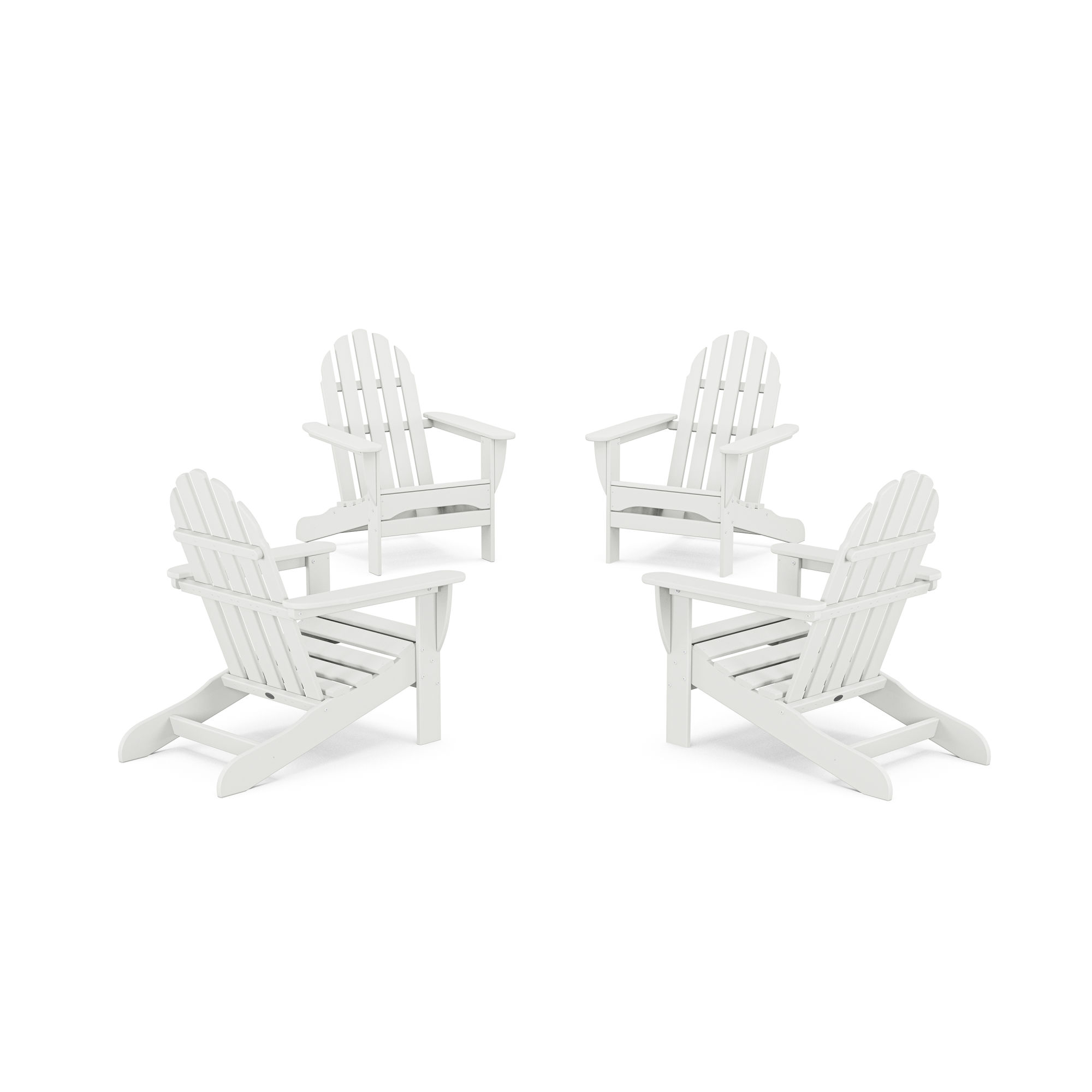 4-Piece Classic Adirondack Conversation Set