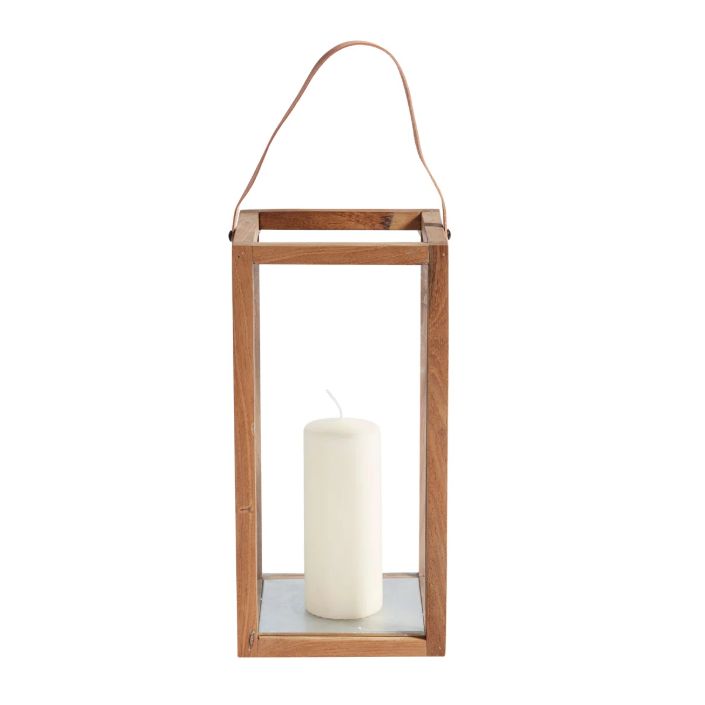 Joss Main Wood Floor Lantern