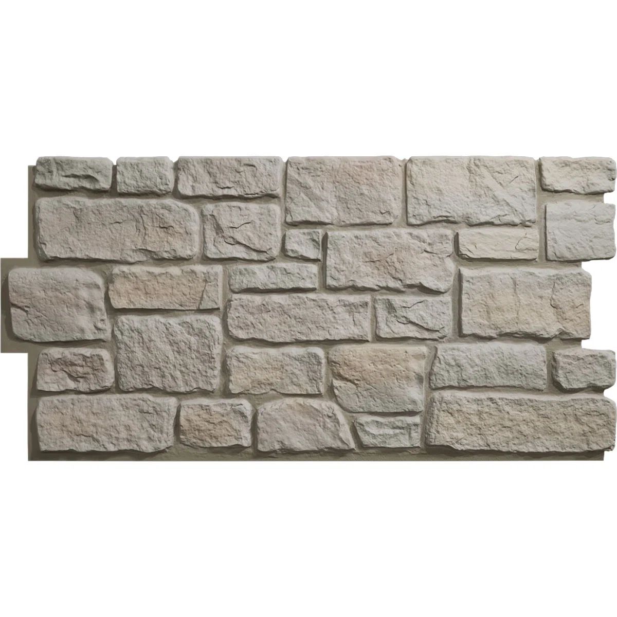 Ekena Millwork Everstone Cobblestone Faux Stone Panel