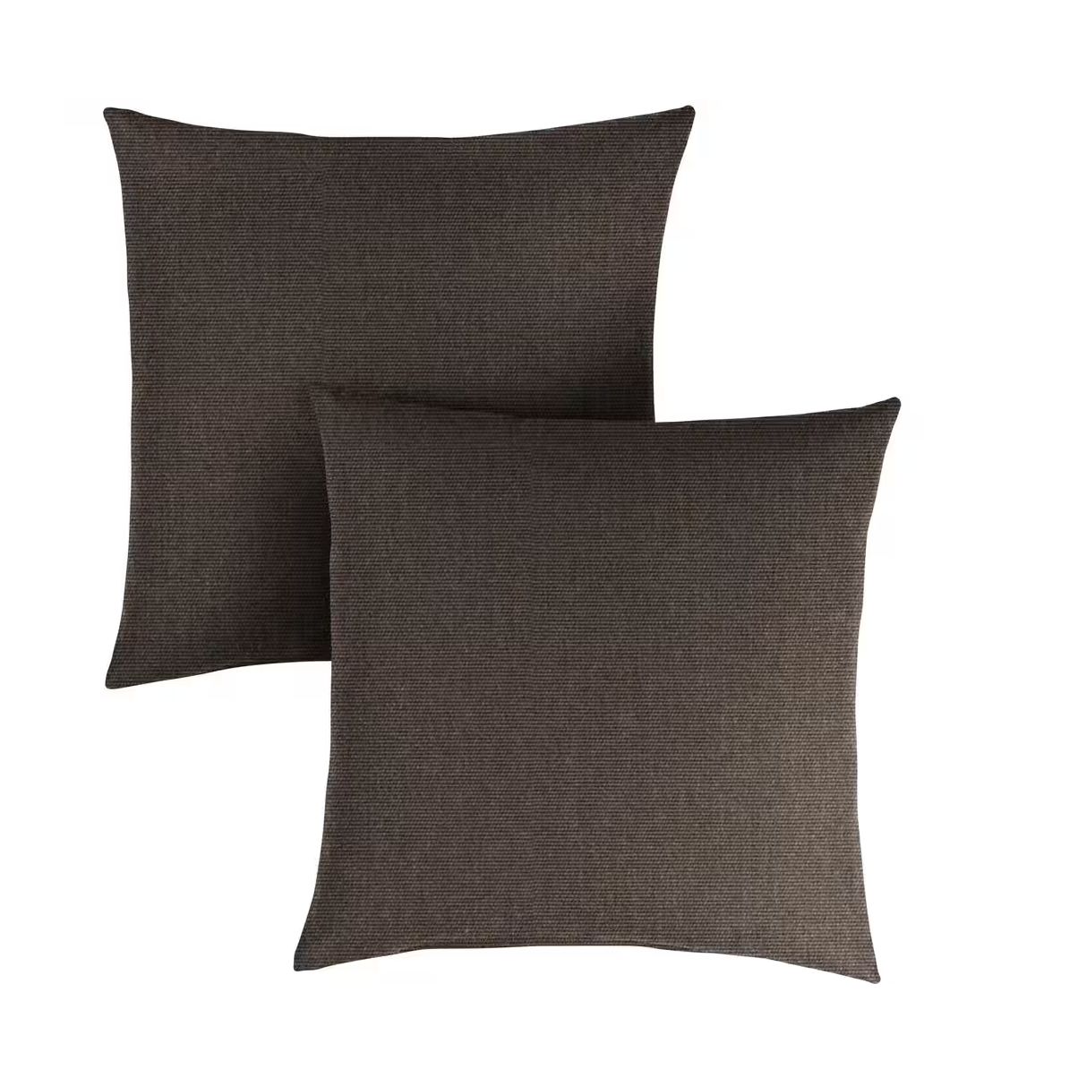 Sunbrella Canvas Indoor Outdoor Throw Pillow