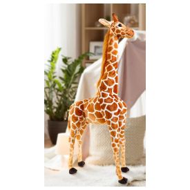 Giant Giraffe Plush Toy Large Giraffe Animal Toy Huge Standing Stuffed Giraffe Jumbo Lifelike Stuffed Doll For Girls Boys Birthday Gift Animal Theme Party Decoration Supplies(23.6 Inch) : Toys & Games