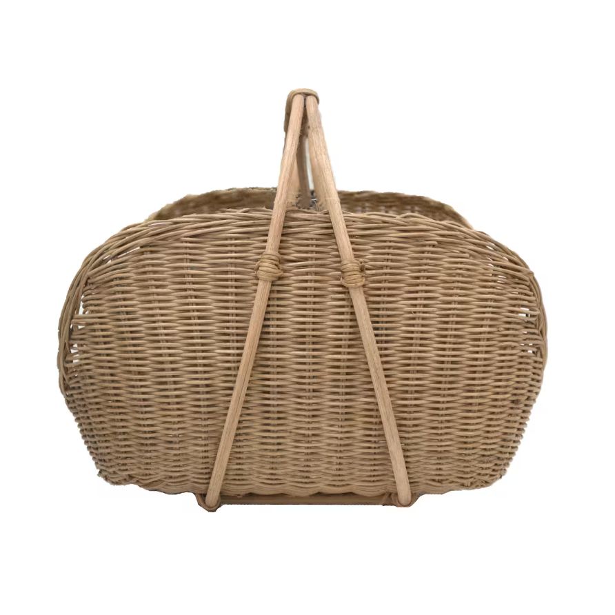 Natural Brown Gathering Basket