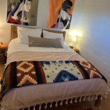 Handmade Alpaca Wool Blanket Gaillardia