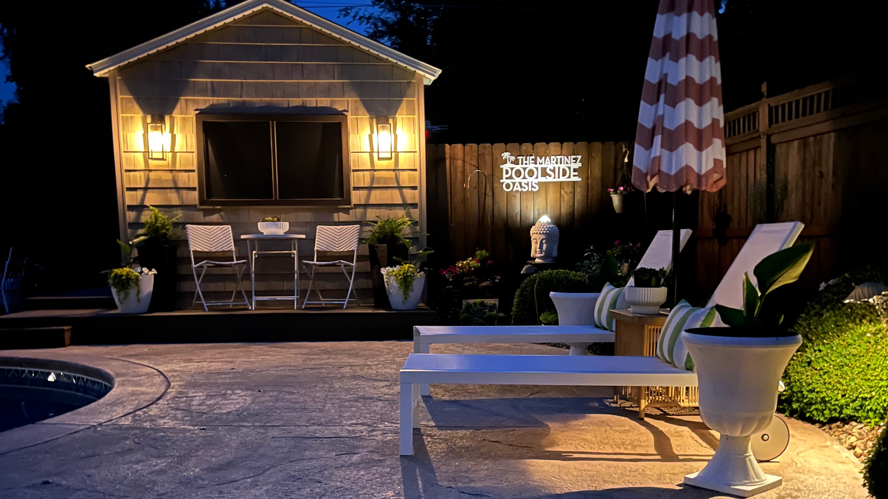 The Martinez Poolside Oasis