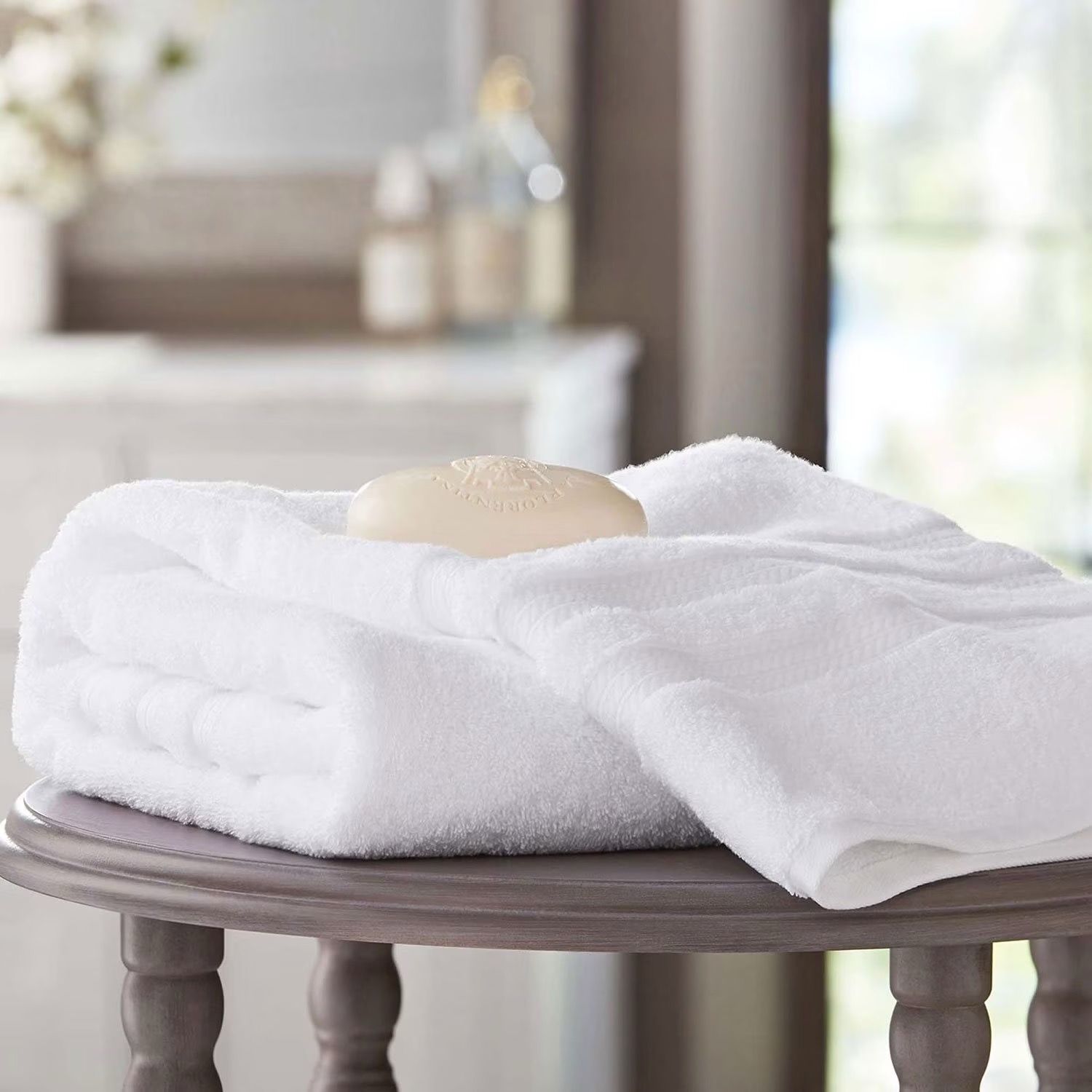 Luxury Bath Towel (White)