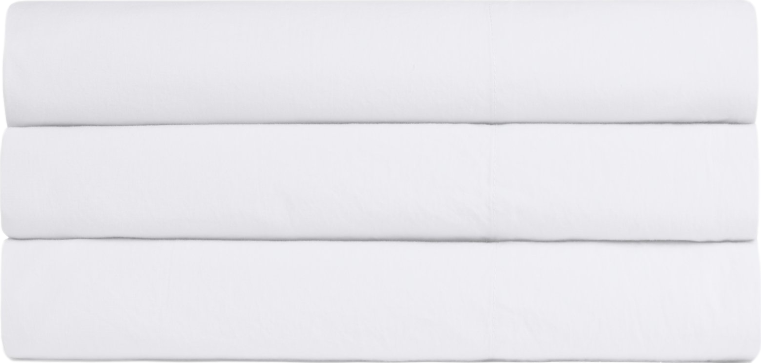 Hospitality Sateen Flat Sheet (Case Pack 3)