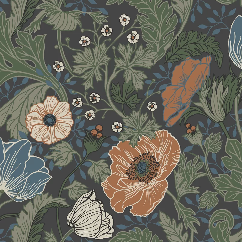 Mackenzie Floral Roll