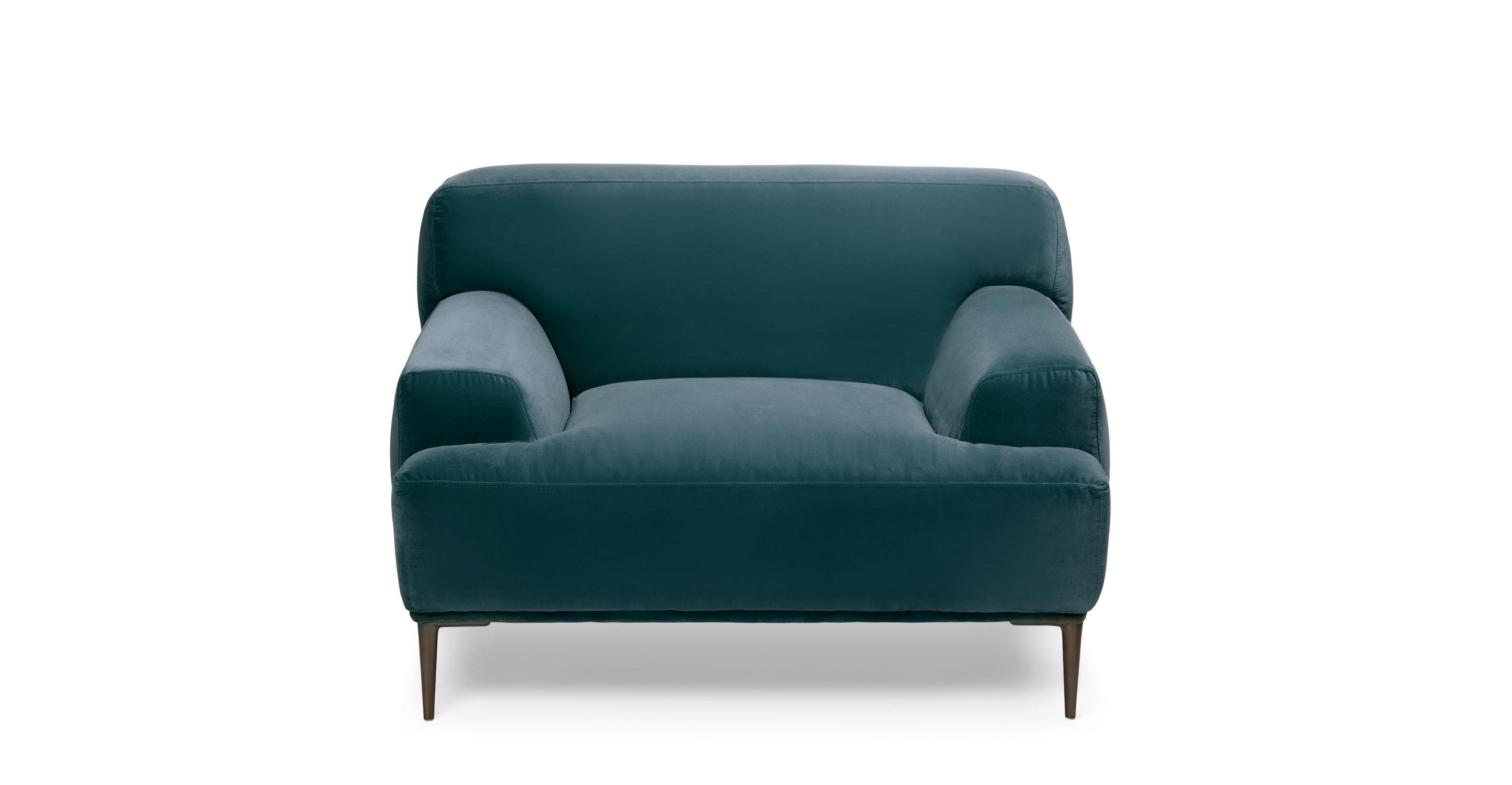 Abisko Plush Pacific Blue Lounge Chair