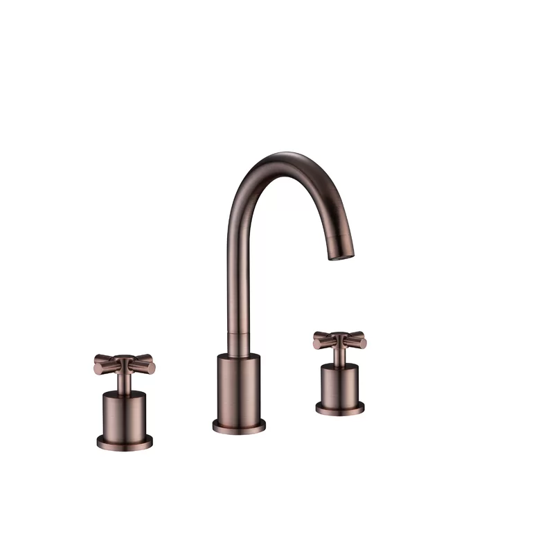 Prima 3 Widespread Double Handle Bathroom Faucet