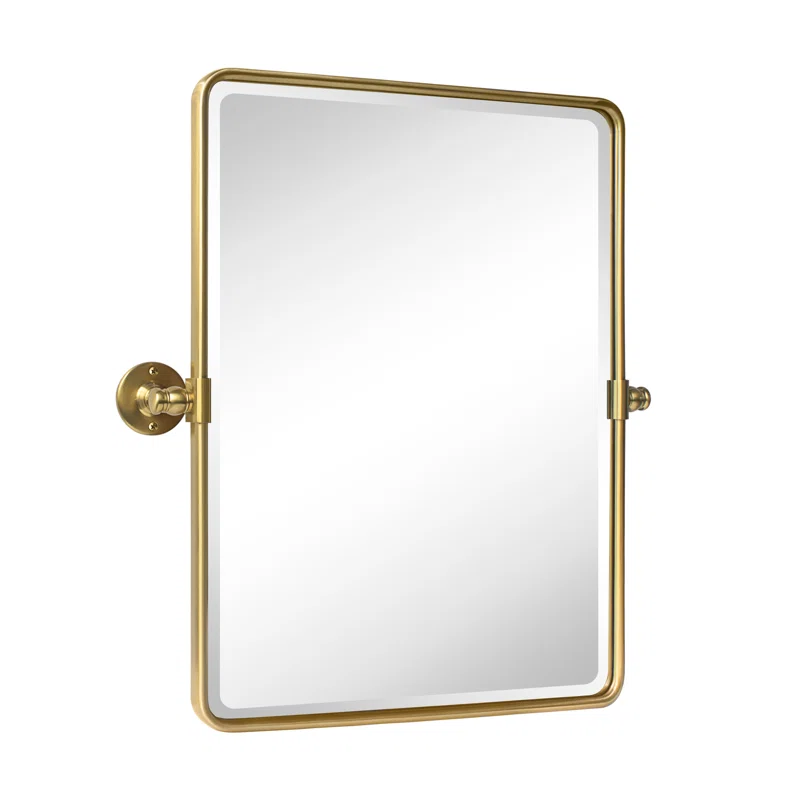 Woodvale Metal Framed Wall Mounted Bathroom / Vanity Mirror