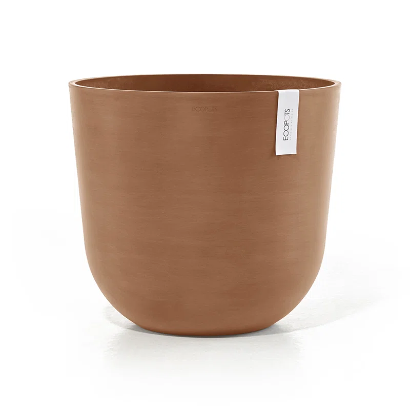 Ecopots Oslo Indoor/Outdoor Modern Recycled Plastic Flower Pot Planter