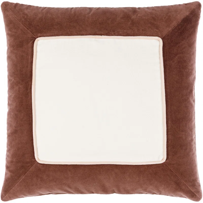 Rainier Cotton Reversible Throw Pillow