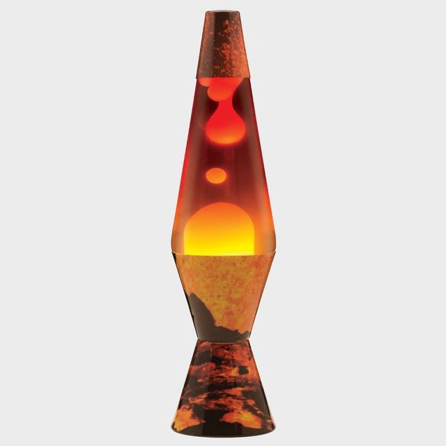 14.5" Volcano Lava Lamp - Lava: Colormaxtm Globe, No Assembly, Electric, For Age 14 Years And Up