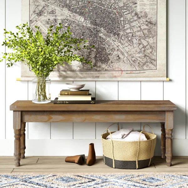 Valerie Solid Wood Bench