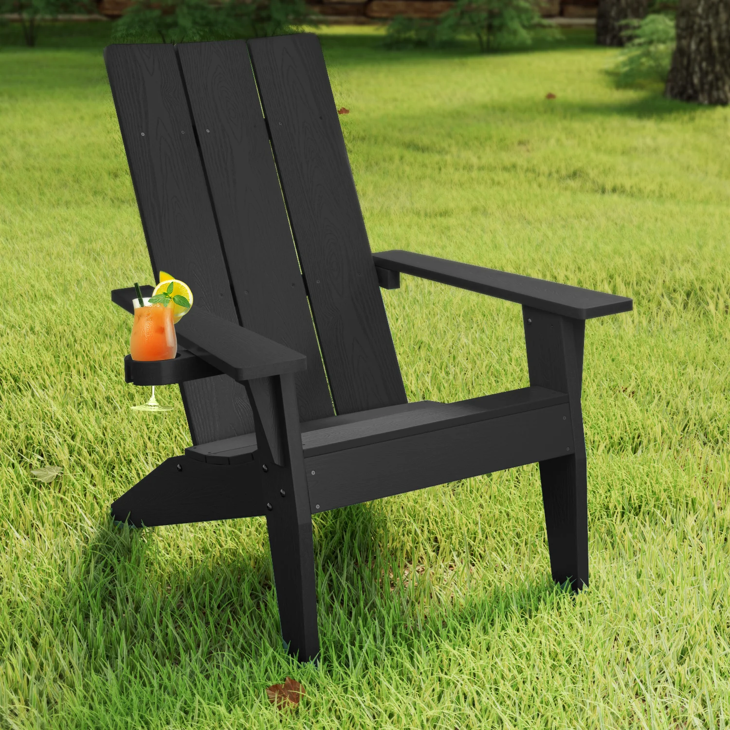 Rosecliff Heights Harlean All Weather Hips Plastic/resin Adirondack Chair & Reviews