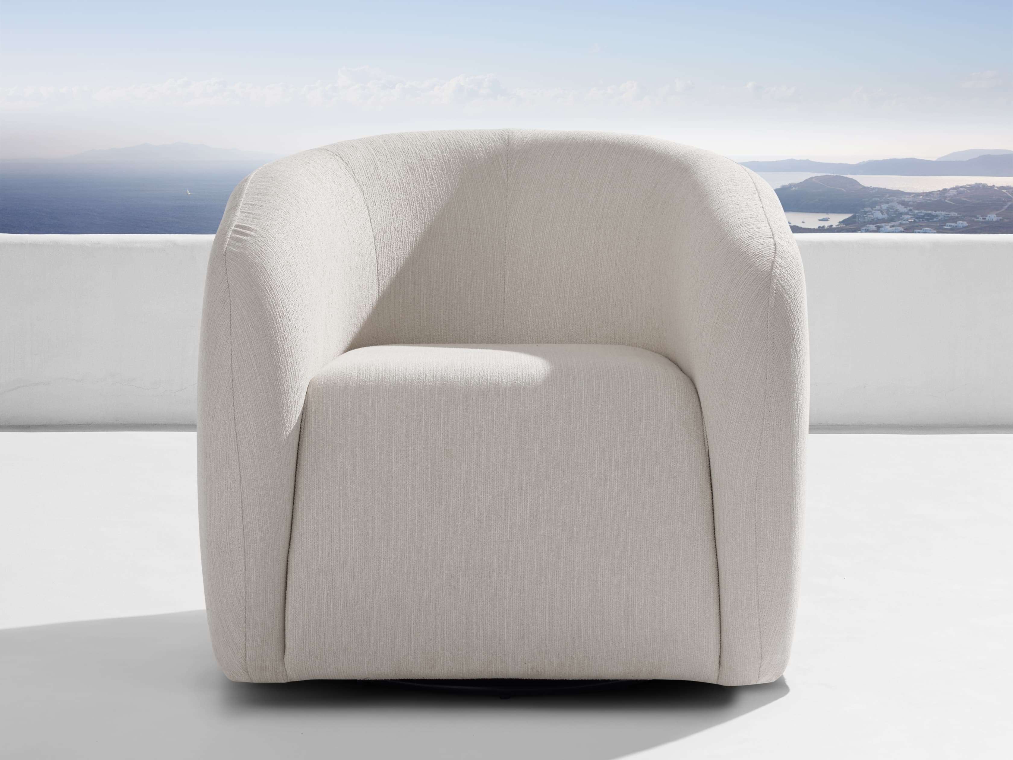 Fresno Outdoor Swivel Chair