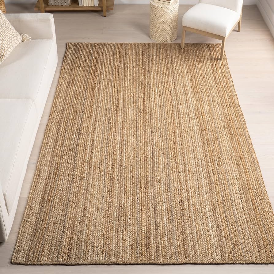 Nuloom 8x10 Rigo Jute Hand Woven Area Rug